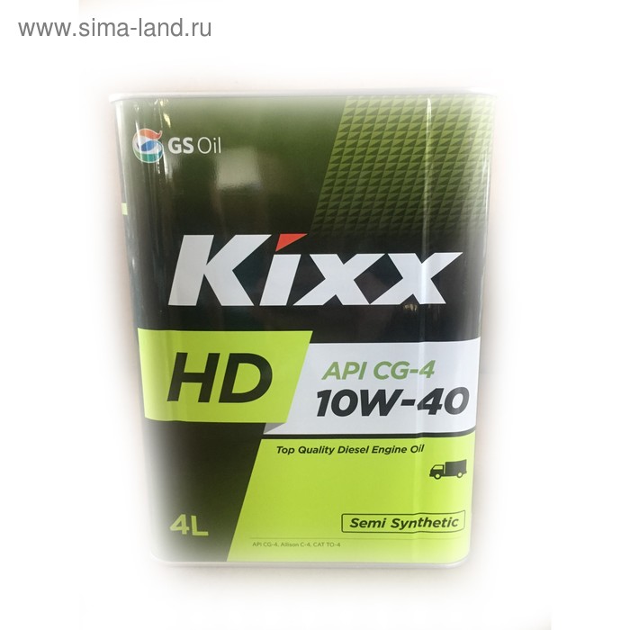 Масло моторное Kixx HD CG-4 10W-40 Dynamic, 4 л