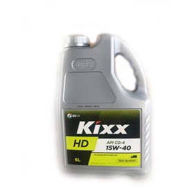 Масло моторное  Kixx HD CG-4 15W-40 Dynamic, 6 л
