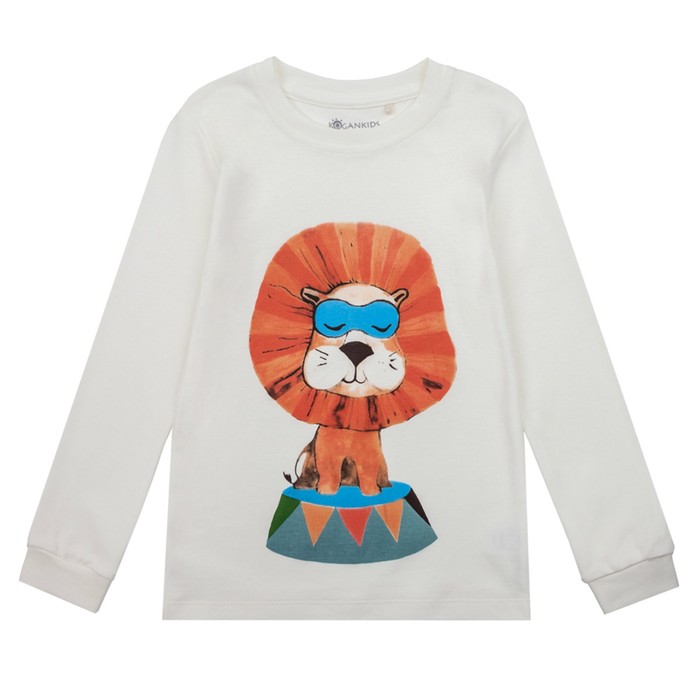 Пижама для мальчика, рост 80 см, цвет молочный 192-344-66