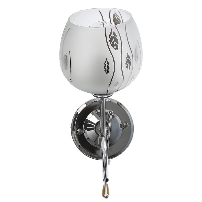 Бра "Марта" 1x40Вт Е27 хром 14x9x30см.