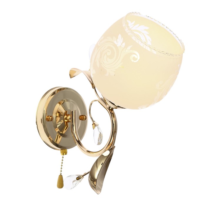 Бра "Флоренция" 1x40Вт Е27 золото 25x11x24см.