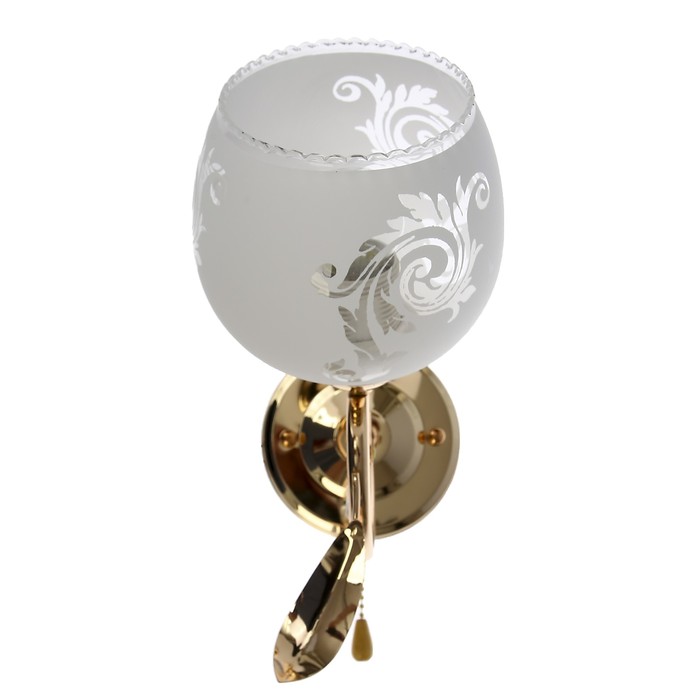 Бра "Флоренция" 1x40Вт Е27 золото 25x11x24см.