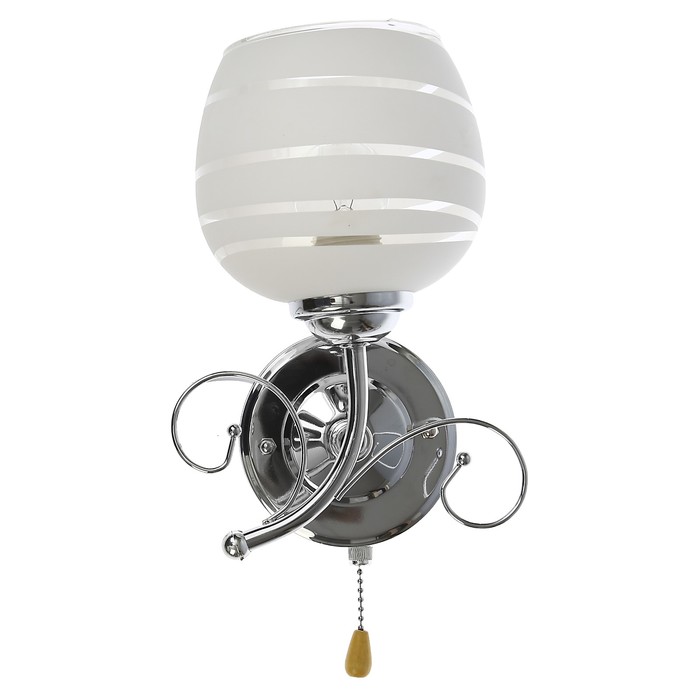 Бра "Эмма" 1x40Вт Е27 хром 15x12x23см.