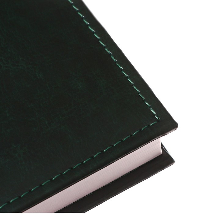 Ежедневник недатированный А5, 320 страниц, Небраска, зеленый