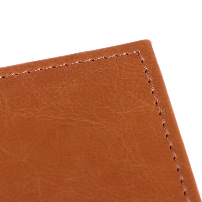 Ежедневник недатированный А5, 320 страниц, Небраска, коньяк