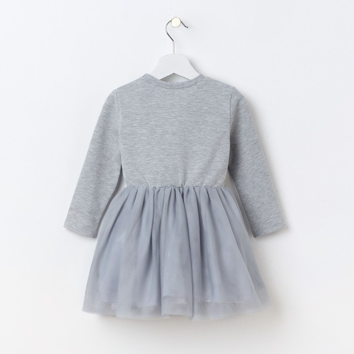 Платье детское KAFTAN "Star", рост 134-140 см (36), серый