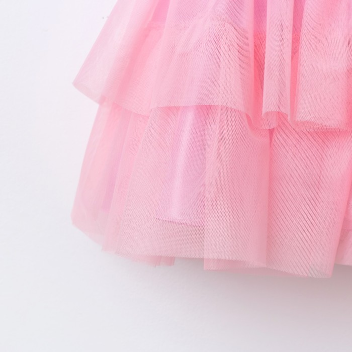 Платье детское KAFTAN, рост 134-140 см (36), розовый