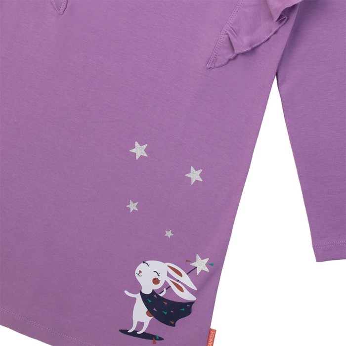 Платье для девочки, рост 122 см, цвет сиреневый 191-329-14