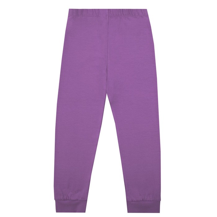 Пижама для девочки, рост 110 см, принт лошадки 191-345-52