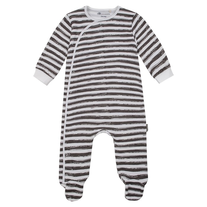 Комбинезон для мальчика, рост 68 см, принт полоска192-006-31