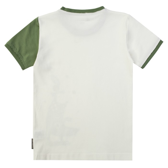 Футболка для мальчика, рост 122 см, цвет молочный 192-310-16