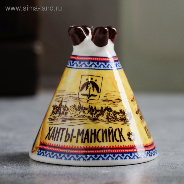 

Колокольчик сувенирный «Ханты-Мансийск. Мамонт»