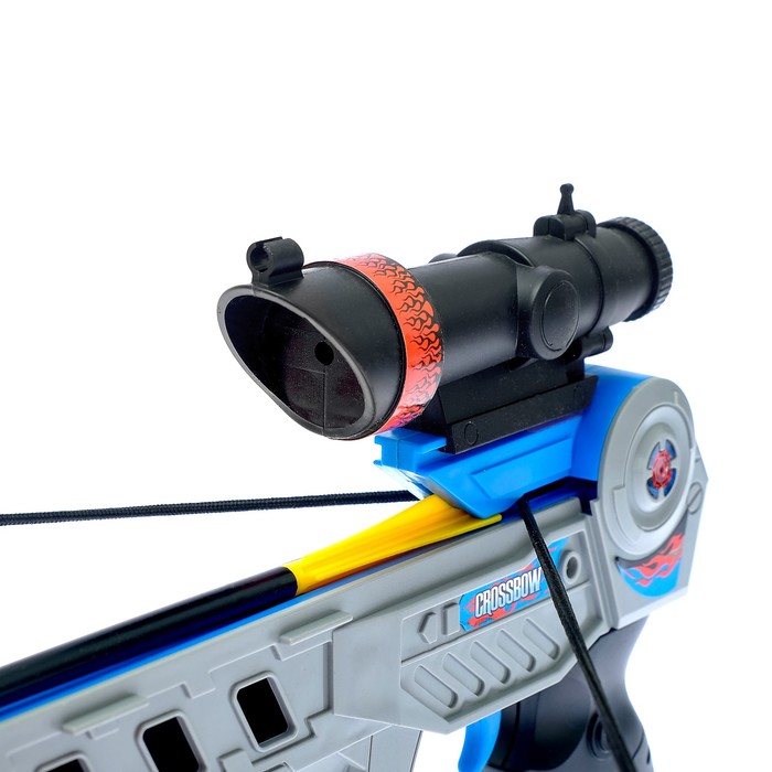Арбалет «Спорт», стреляет присосками, с лазерным прицелом, работает от батареек