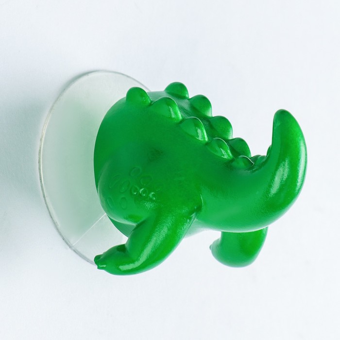 Крючок на присоске "Хвостик динозавра", цвет МИКС