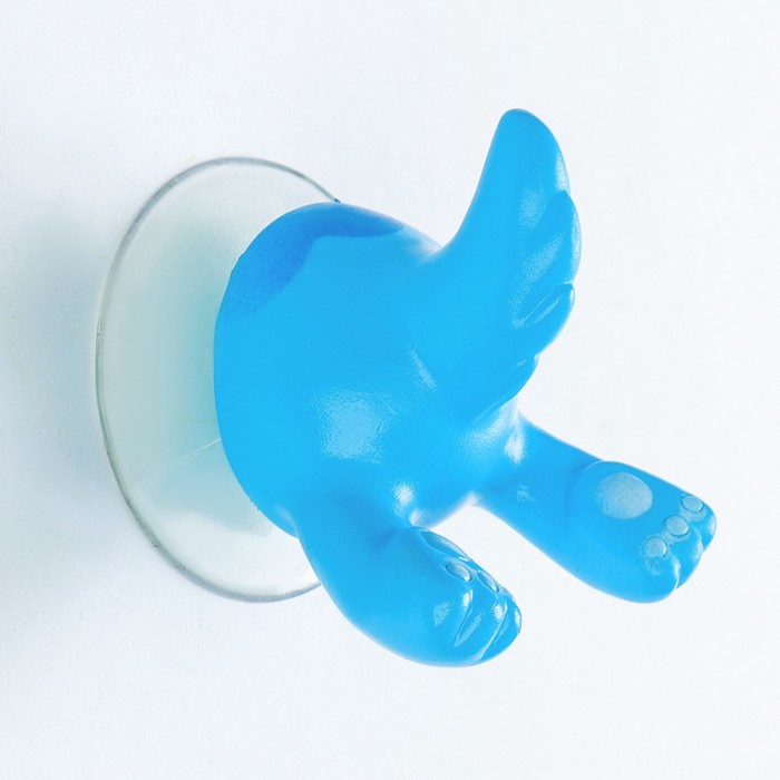 Крючок на присоске "Хвостик динозавра", цвет МИКС