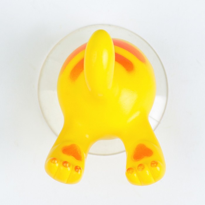 Крючок на присоске "Хвостик тигренка", цвет МИКС