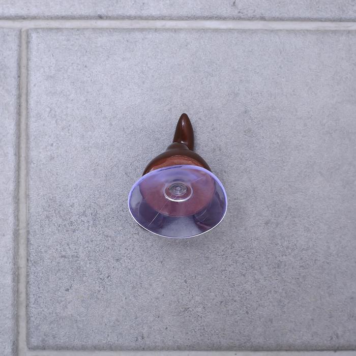 Крючок на присоске "Хвостик собачки", цвет МИКС