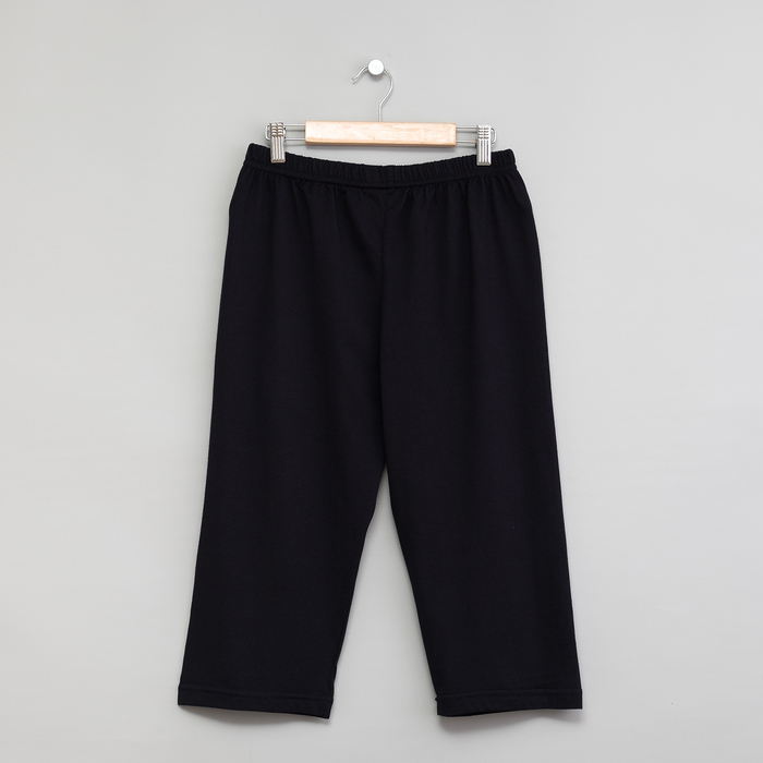 Бриджи женские цвет чёрный, р-р 60