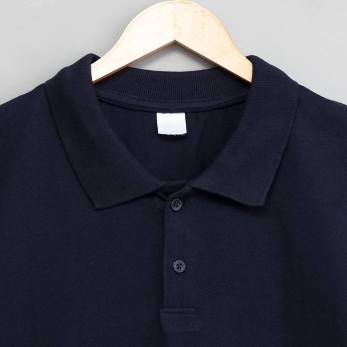 Футболка мужская поло цвет тёмно-синий, р-р 50