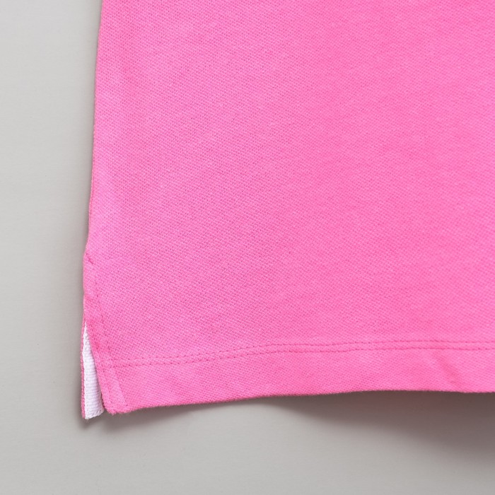 Футболка женская поло цвет розовый, р-р 46