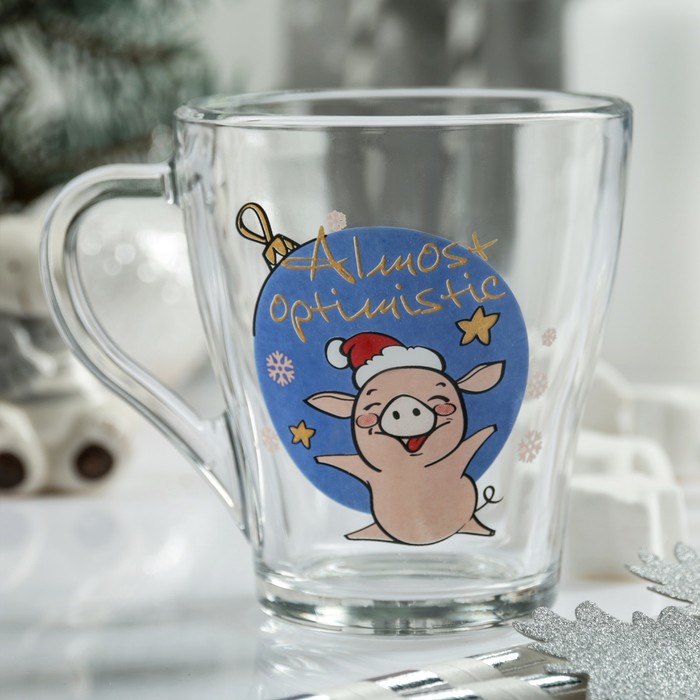 Кружка "Свинка" 250 мл, рисунок МИКС