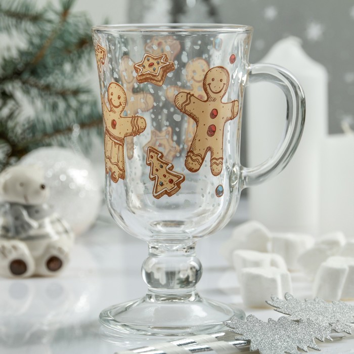 Кружка "Печенье человечки" глинтвейн 200 мл