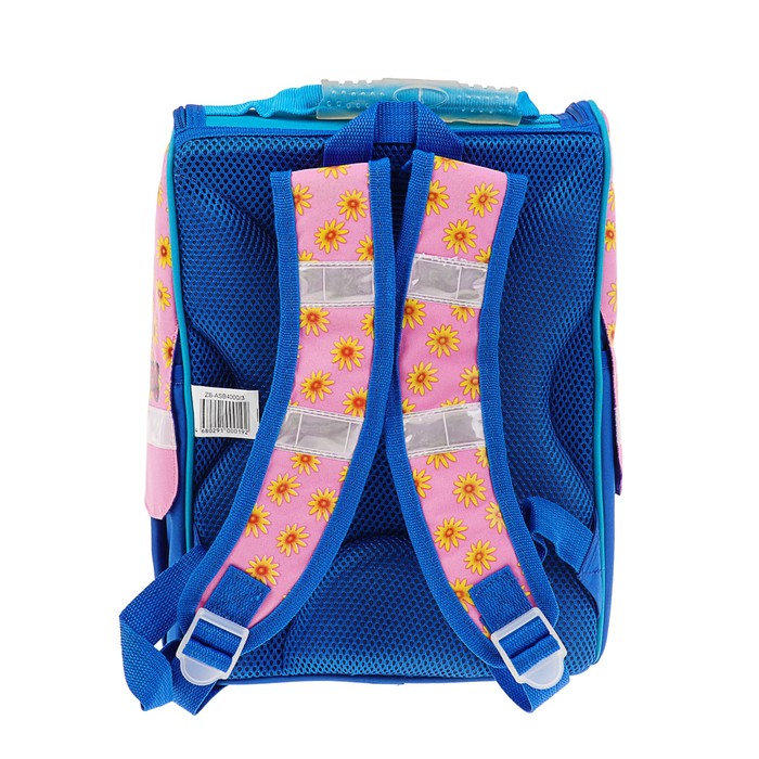 Ранец Стандарт ZOOBLES 33*24*12.7 дев. сине-розовый