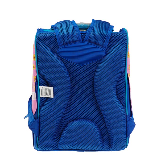 Ранец Стандарт ZOOBLES 33*24*12.7 дев. сине-розовый