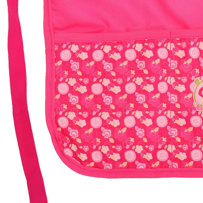 Фартук для труда + нарукавники 510*440 ACTION! STRAWBERRY SHORTCAKE дев, розовый