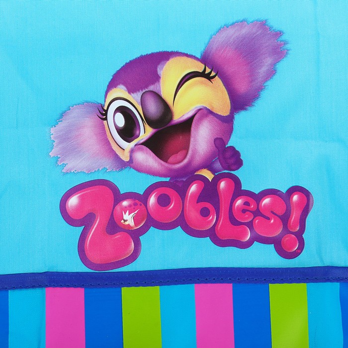 Фартук для труда + нарукавники 510*440 ACTION! ZOOBLES, синий