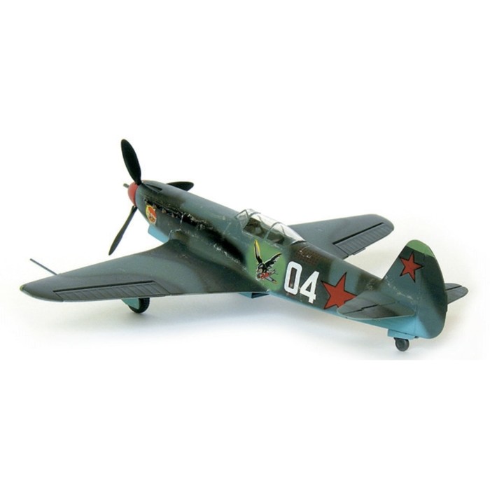 Сборная модель «Истребитель Як-9Т сов. летчика-аса И. Степаненко»