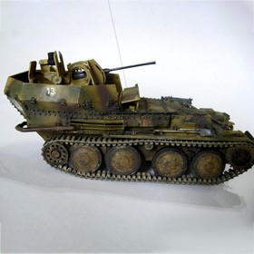 Сборная модель «Немецкий зенитный танк Флакпанцер 38» от Сима-ленд