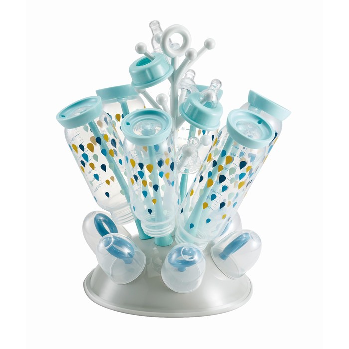 Сушилка для бутылочек Baeba TREE DRAINING RACK BLUE