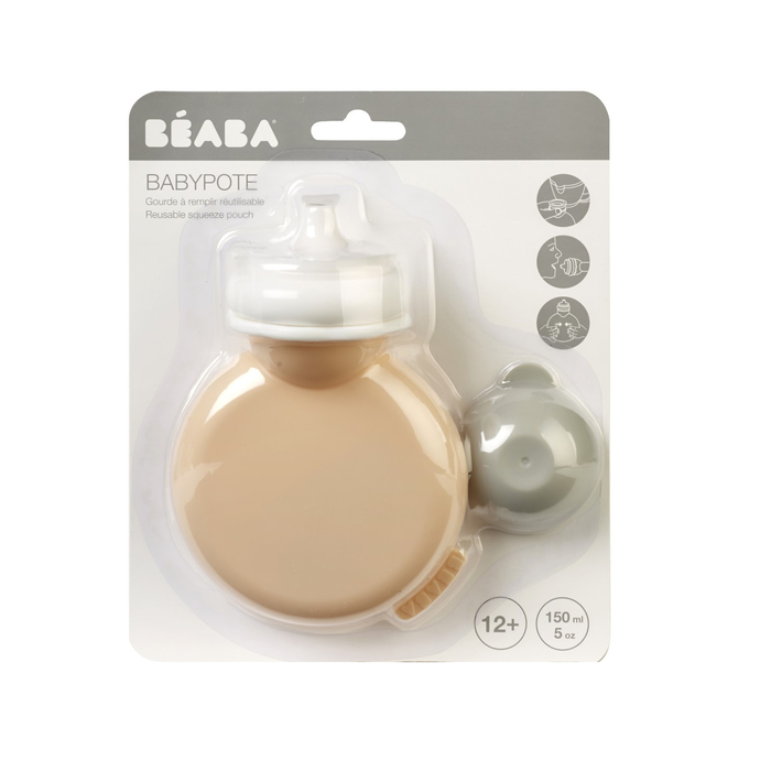 Контейнер силиконовый для пюре, йогурта, супа Babypote NUDE