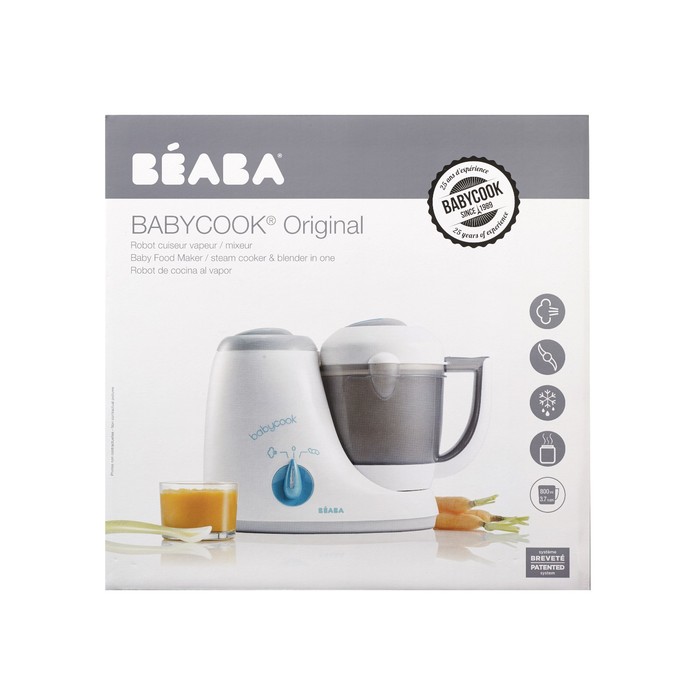 Блендер-пароварка BABYCOOK ORIGINAL GREY BLUE EU