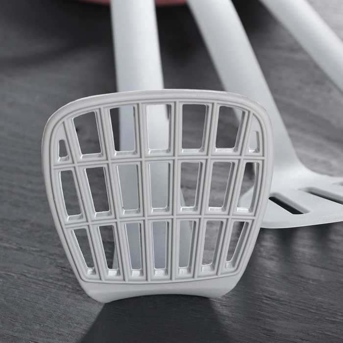 Набор кухонных принадлежностей "Ассорти" 33 см, цвет серый