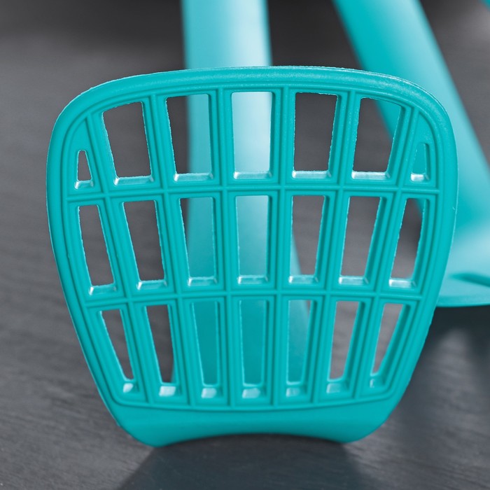 Набор кухонных принадлежностей "Ассорти" 33 см, цвет голубой