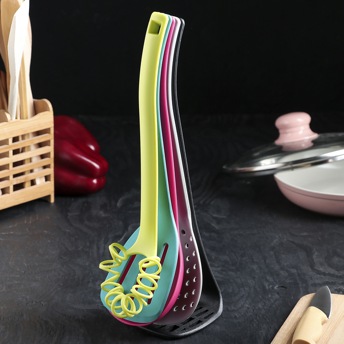 Набор кухонных принадлежностей "Ассорти" 33 см, цвет микс