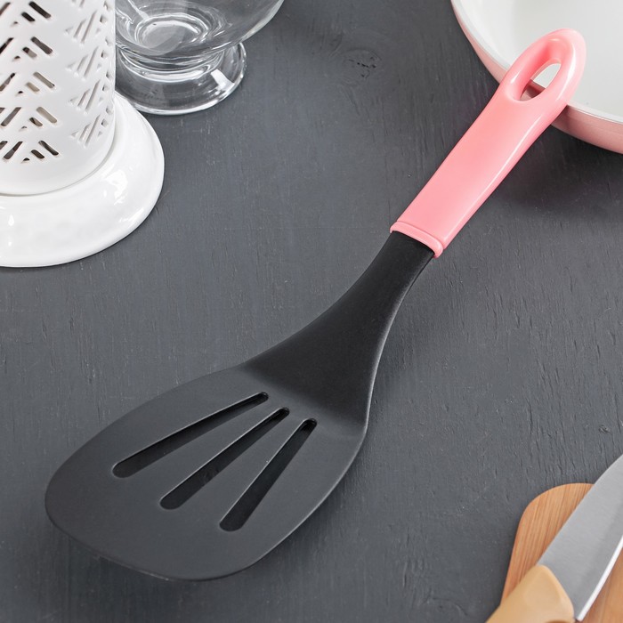 Лопатка "Рейнбоу", цвет розовый