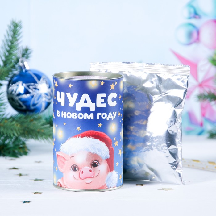 Кофе молотый в банке с жестяным дном "Чудес в новом году", 75 г