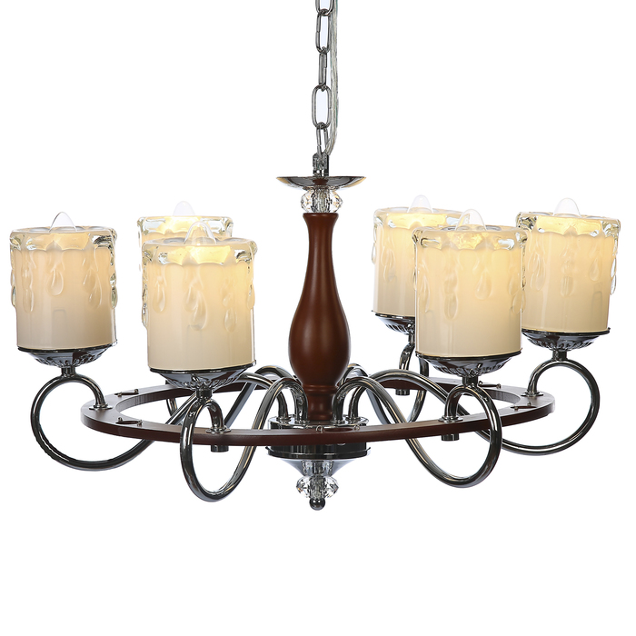 Люстра "Элла" 6xE14 60Вт хром