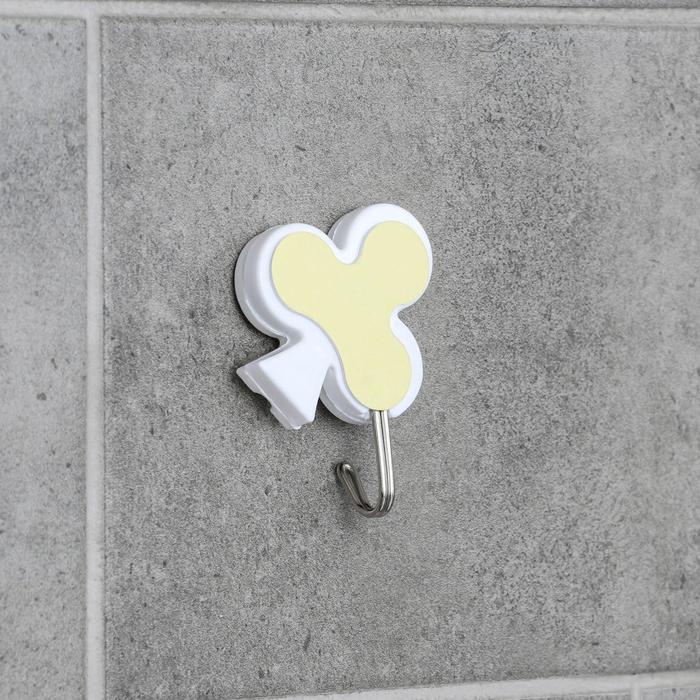 Набор крючков на липучке 3 шт, МИКС ФОРМА