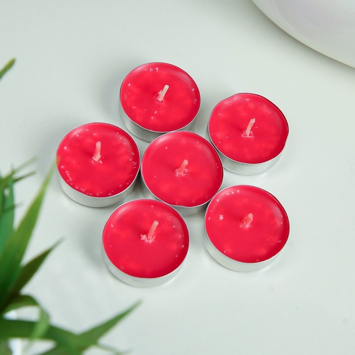 Набор чайных свечей ароматизированных "Ассорти", 5штук, микс