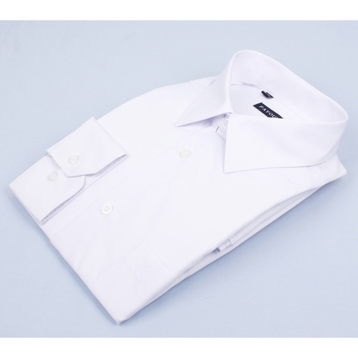 Сорочка классическая мужская  101029_FAV цвет белый, р-р 43