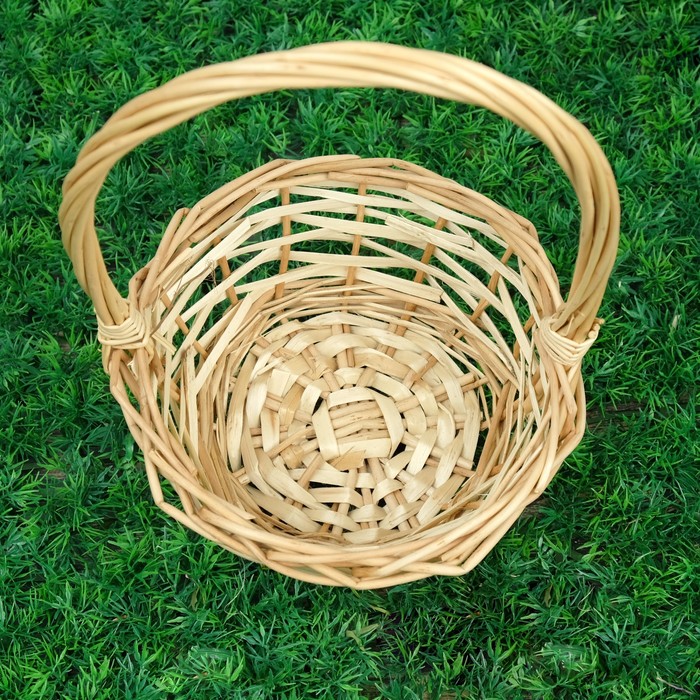 Корзина «Косичка», 21×11/30 см, ива