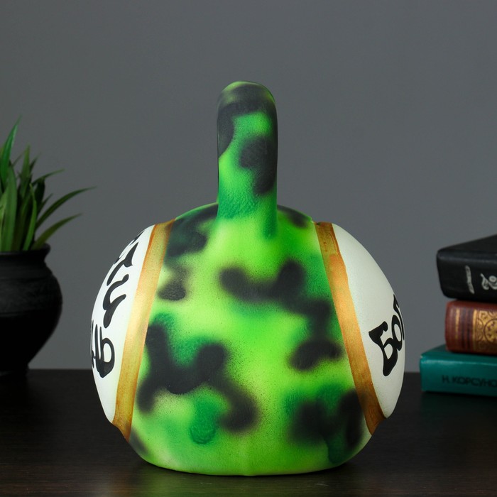 Копилка "Гиря" цветная 30см