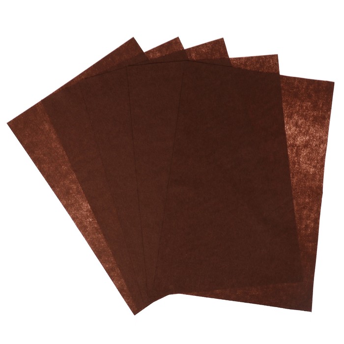 Фетр мягкий 1 мм 40х60 см 220гр/м2 коричневый 064