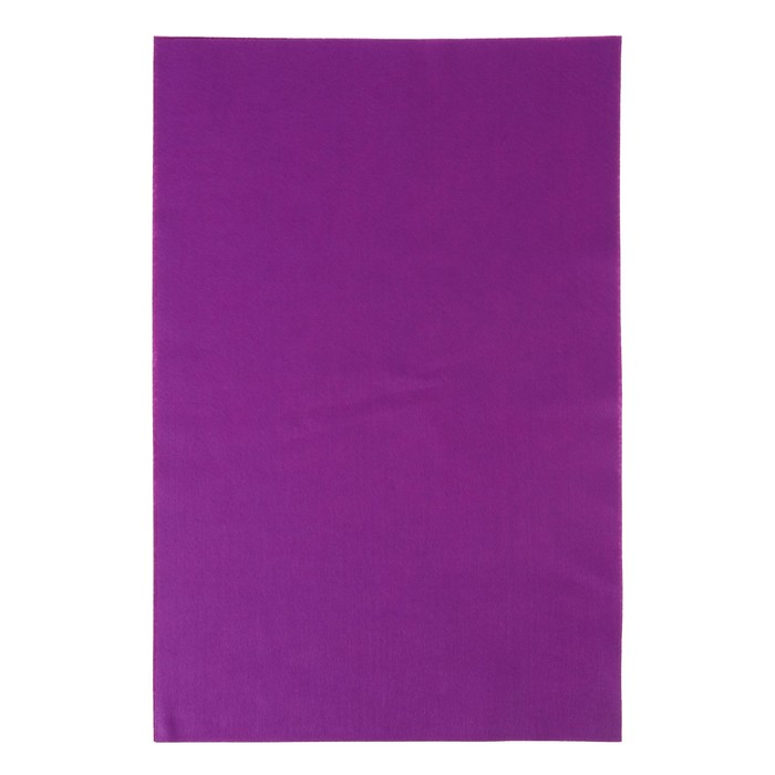 Фетр мягкий 1 мм 40х60 см 220гр/м2 фиолетовый 114