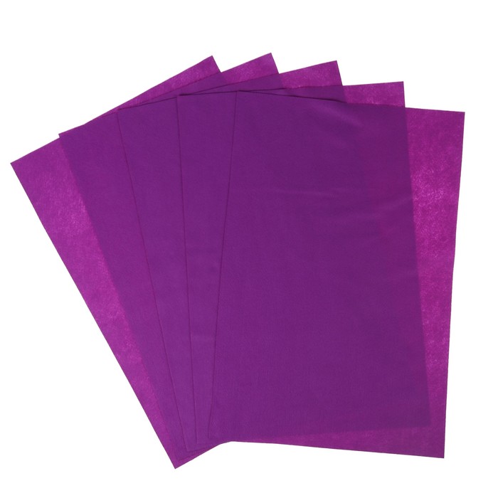Фетр мягкий 1 мм 40х60 см 220гр/м2 фиолетовый 114