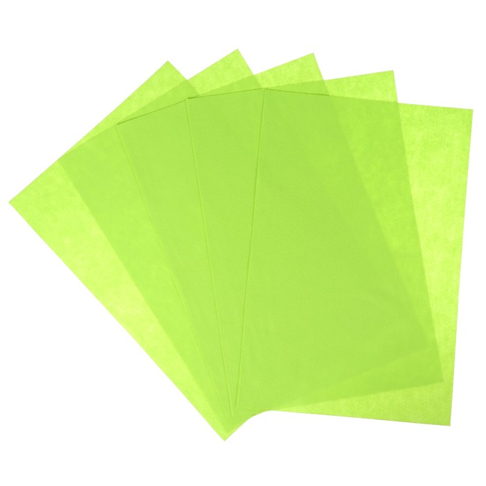 Фетр мягкий 1 мм 40х60 см 220гр/м2 зелёный 039